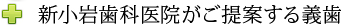 新小岩歯科医院がご提案する義歯